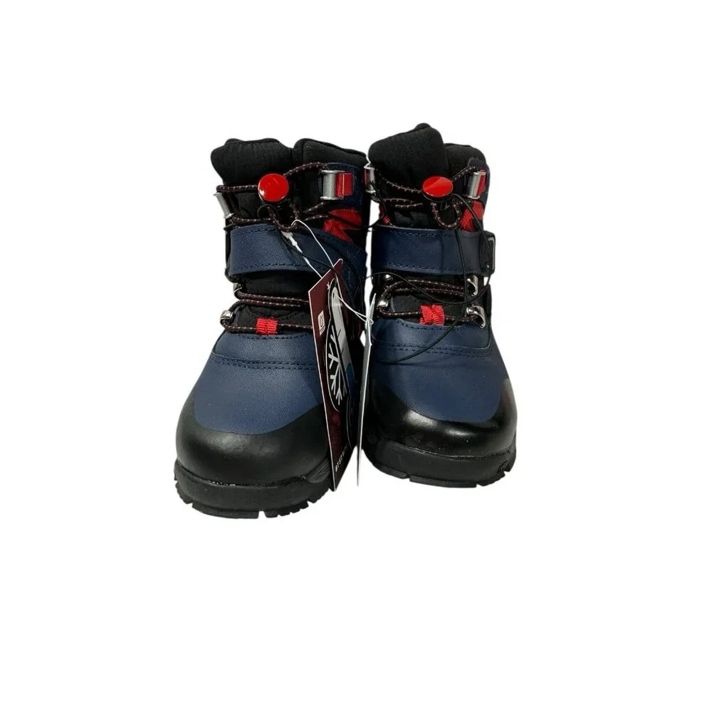 3M thinsulate toddler leather memory foam winter snow boots size 7‎